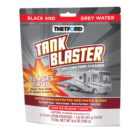 THETFORD Thetford 96527 Tank Blaster Holding Tank Cleaner - 4-Pack 1.6 oz. Pouches 96527